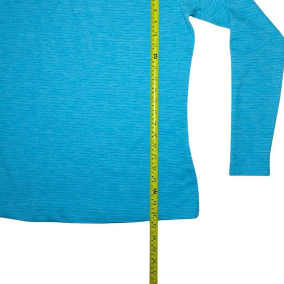 Nike Golf Longsleeve Women’s - Size XL - Blue Dri-FIT Quarter-Zip - Picture 6 of 7